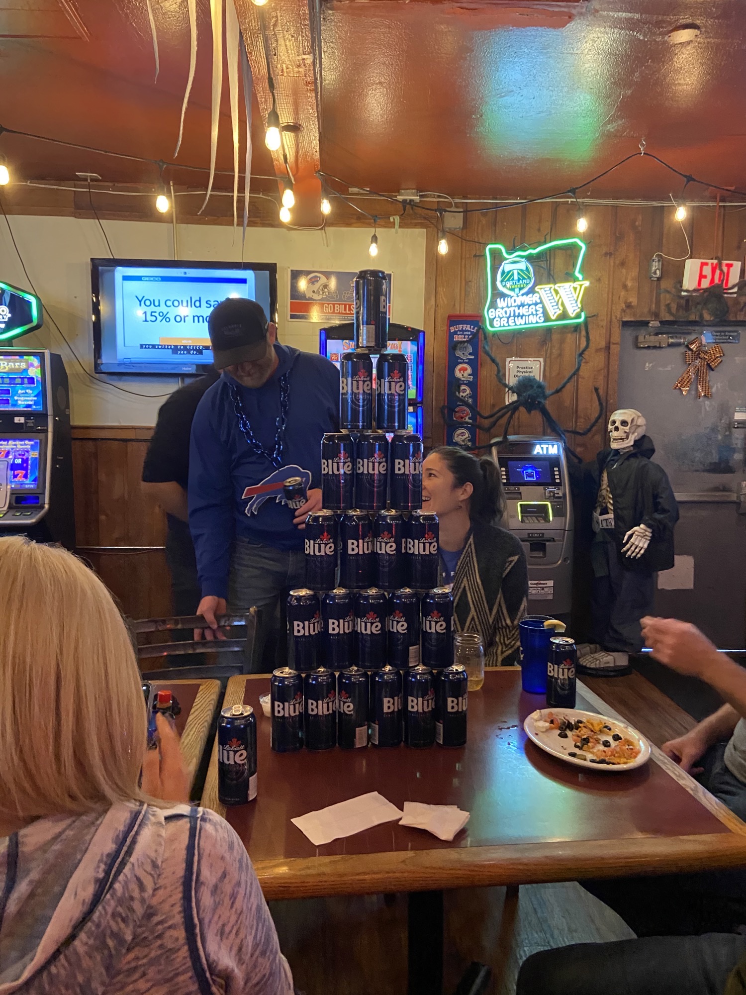 Official Buffalo Bills Backer Bar Cheerful Bullpen