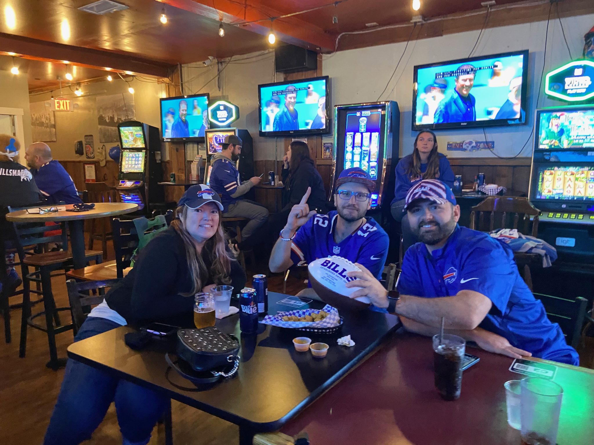 Official Buffalo Bills Backer Bar Cheerful Bullpen