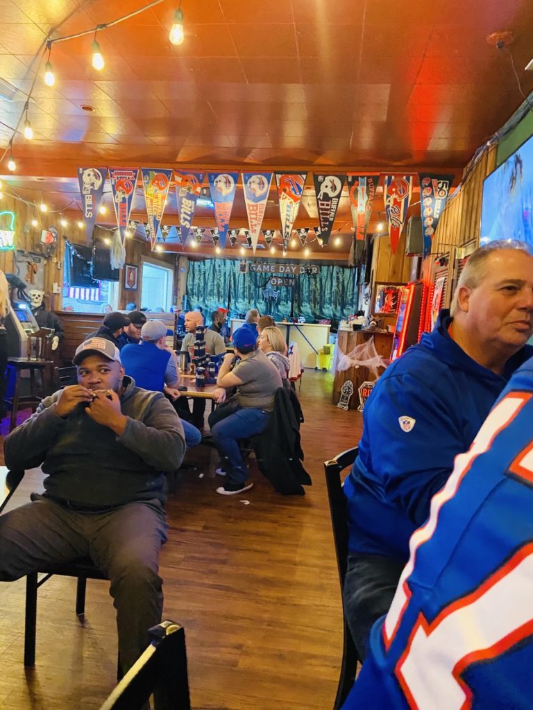Official Buffalo Bills Backer Bar Cheerful Bullpen